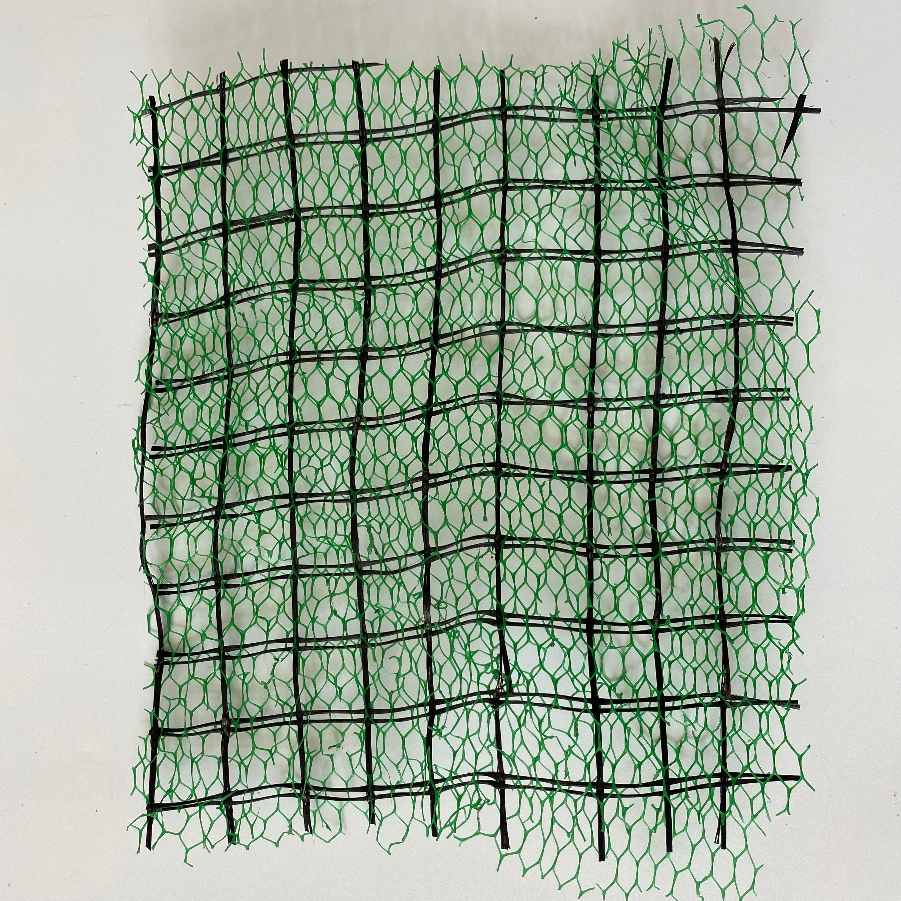 Reinforced 3D Vegetation Net | Geomat with Geogrid for Slope Protection, Soil Stabilization & Erosion Control