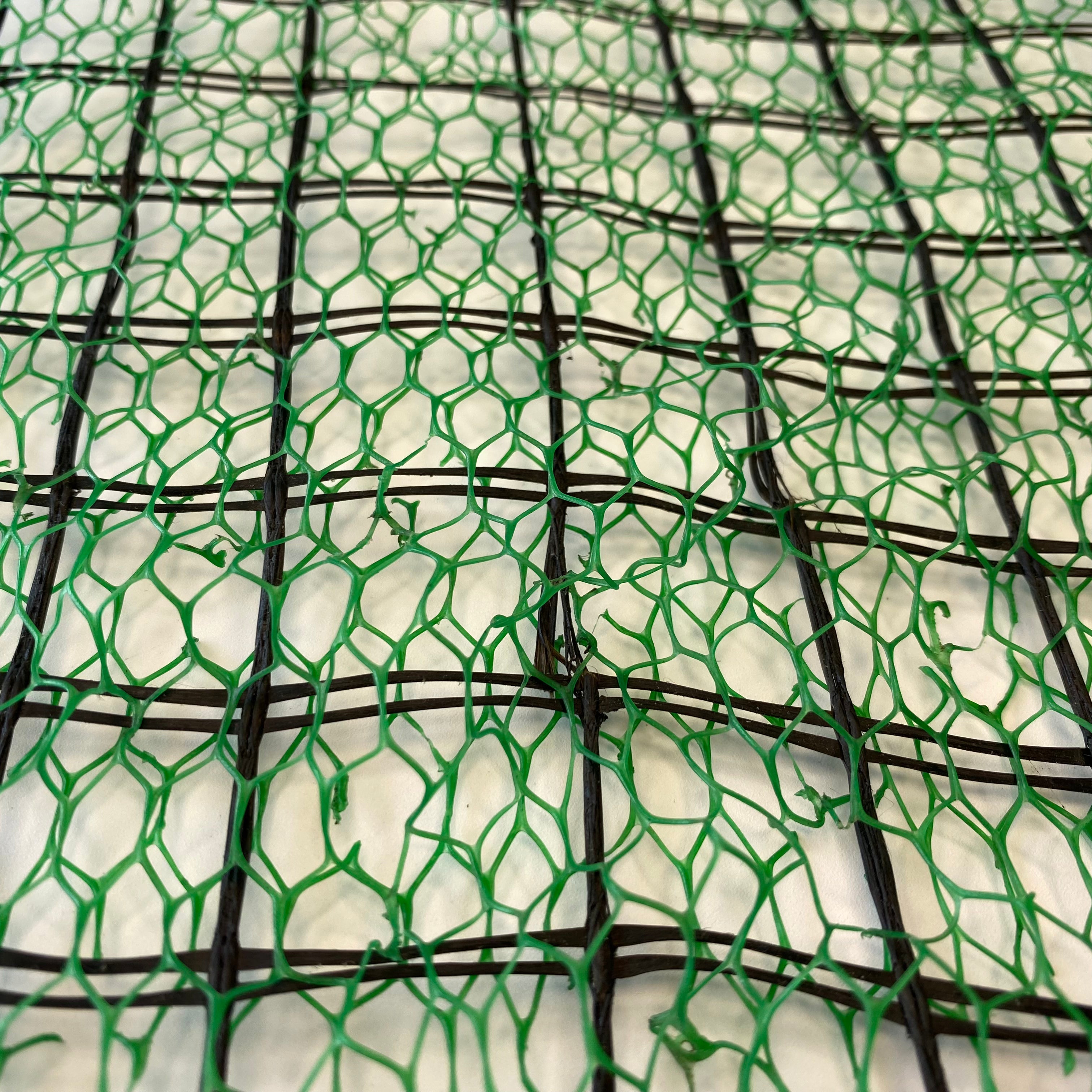 Reinforced 3D Vegetation Net | Geomat with Geogrid for Slope Protection, Soil Stabilization & Erosion Control
