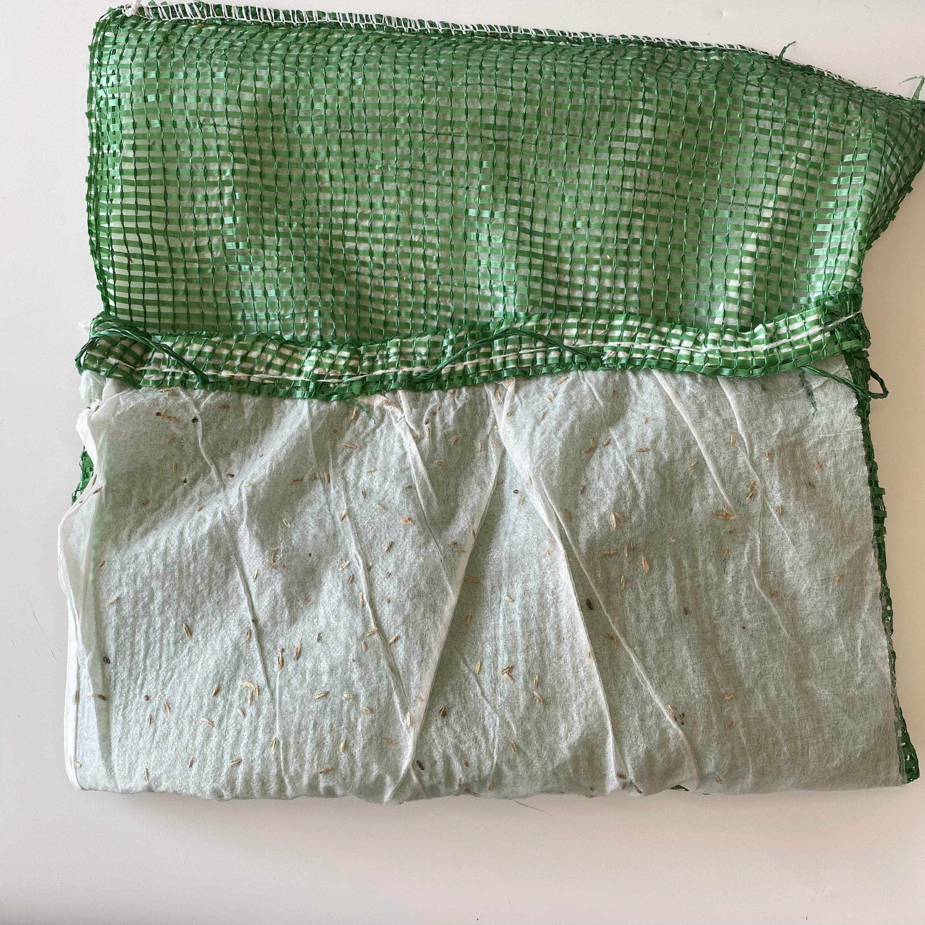 Vegetation Bags with Grass Seeds for Rapid Slope Stabilization & Erosion Control