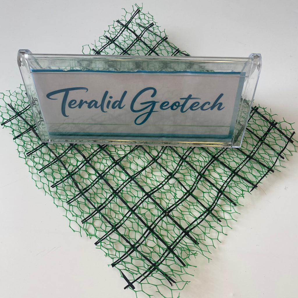 Reinforced 3D Vegetation Net | Geomat with Geogrid for Slope Protection, Soil Stabilization & Erosion Control
