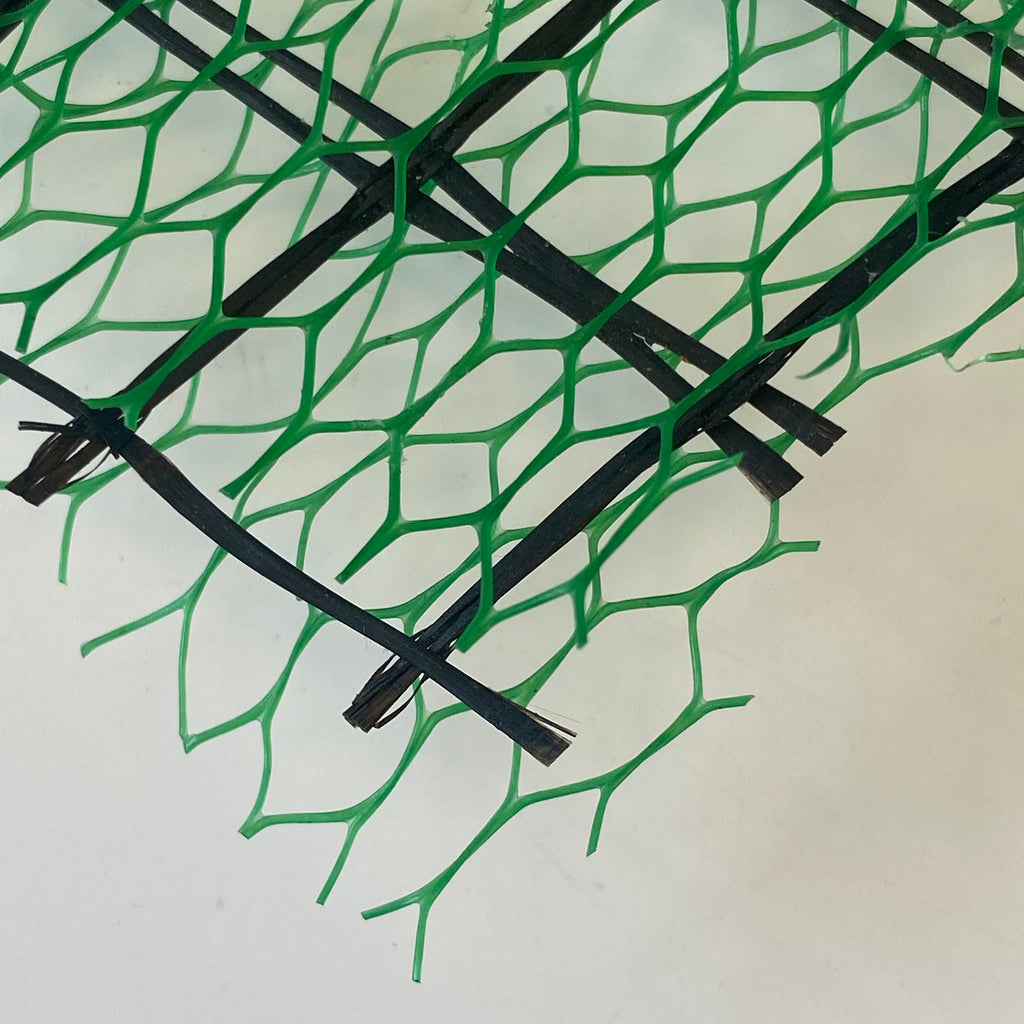 Reinforced 3D Vegetation Net | Geomat with Geogrid for Slope Protection, Soil Stabilization & Erosion Control